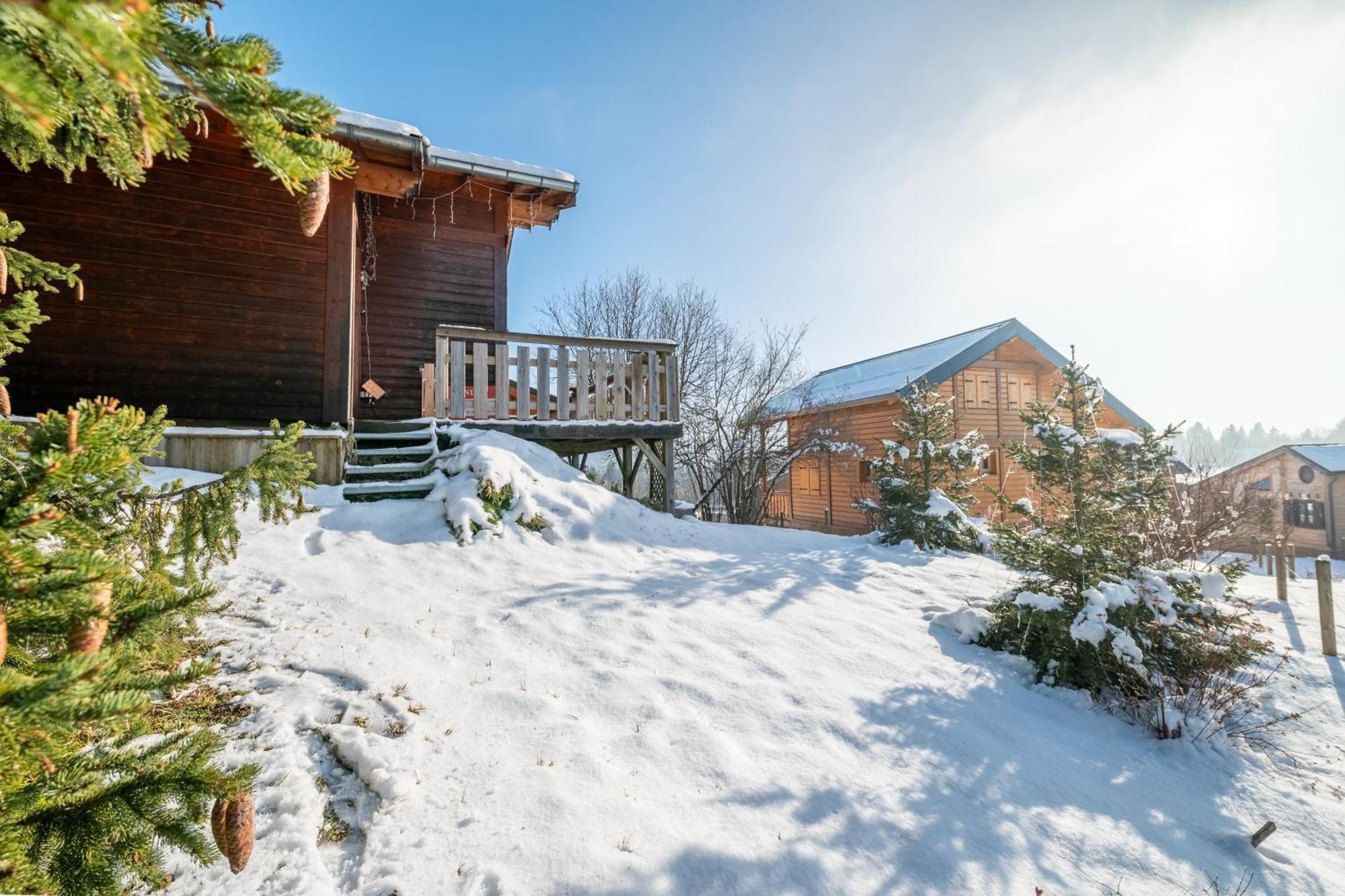 Chalet L'Embellie - Chalet Avec Piscine Partagee Saint-Laurent-en-Grandvaux المظهر الخارجي الصورة